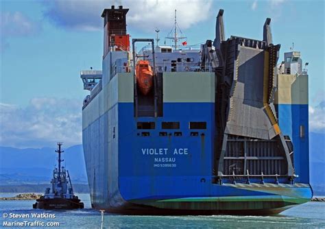 Ship VIOLET ACE (Vehicles Carrier) Registered in。